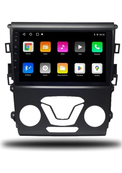 For-Ford MONDEO(2013-2018)-9''ANDROİD Gerçek 2+32 GB / 4 Çekirdek 1.6ghz / Wıfı 5.0ghz / Bt 5.4-Kablosuz Carplay-Ahd Hd Geri Görüş Kamera Hediye fiyatları