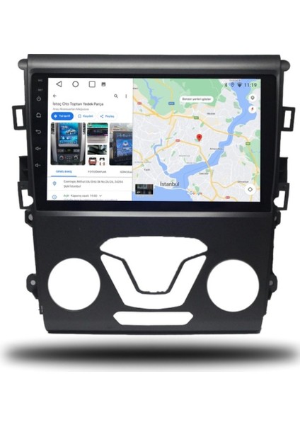 For-Ford MONDEO(2013-2018)-9''ANDROİD Gerçek 2+32 GB / 4 Çekirdek 1.6ghz / Wıfı 5.0ghz / Bt 5.4-Kablosuz Carplay-Ahd Hd Geri Görüş Kamera Hediye indirimleri