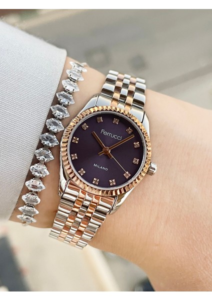 Mini Rolex Kasa Kadın Kol Saati ve Bileklik fiyatları