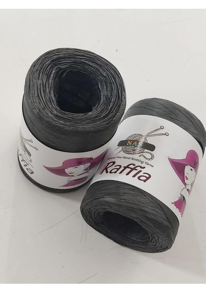 Rafya Ip | Yumuşak Doğal Bambu Lifinden | Çanta ve Hobi Ipi | 90-100 gr | Renk: D45-2 Adet