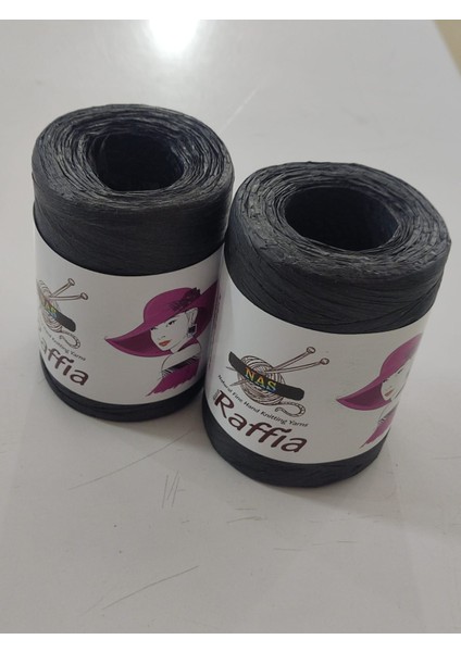 Rafya Ip | Yumuşak Doğal Bambu Lifinden | Çanta ve Hobi Ipi | 90-100 gr | Renk: D45-2 Adet fiyatları