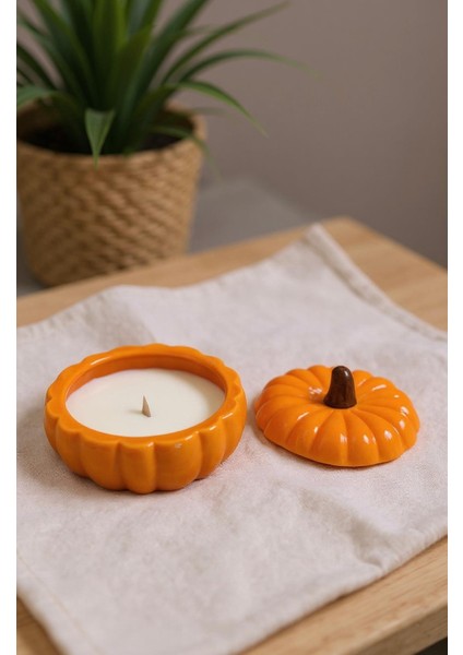 Turuncu Küçük Kabak 330ML - Mum - Hindistan Cevizi Esanslı - %100 Soya Wax fiyatları