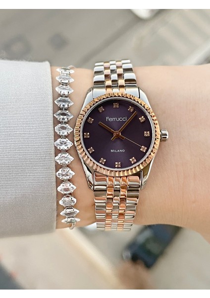Mini Rolex Kasa Kadın Kol Saati ve Bileklik modelleri