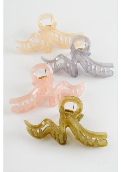 Şimşek Renkli Mandal Toka 10 cm modelleri