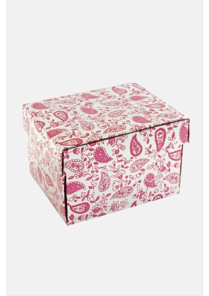 Çini Desenli Kapaklı Saat Kutusu