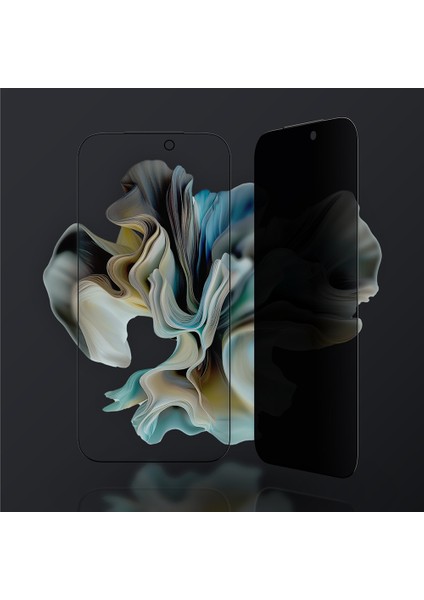 iPhone 17 Pro Uyumlu Amazingthing Titan Privacy Parmak Izi Bırakmayan Temperli Ekran Koruyucu Siyah indirimleri
