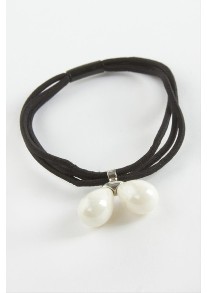 Damla Sallantılı Inci Lastikli Toka