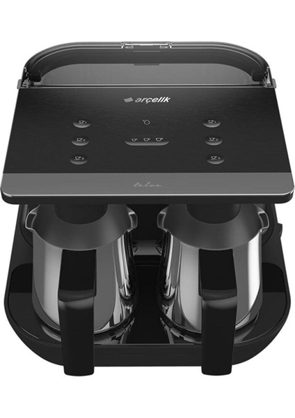 Çelik Ikili Türk Kahve Makinesi Siyah, Şık ve Kullanışlı Kahve Cihazı modelleri