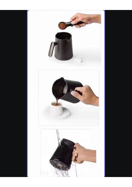 Turkuaz 8 Fincan Kapasiteli Kahve Makinesi, Su Damlama ve Taşma Önleyici modelleri