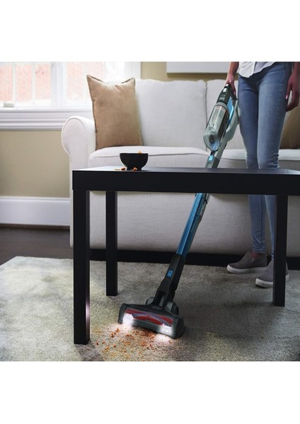 Bej Çok Fonksiyonlu Elektrikli Süpürge, Güçlü ve Hafif Temizlik Aleti