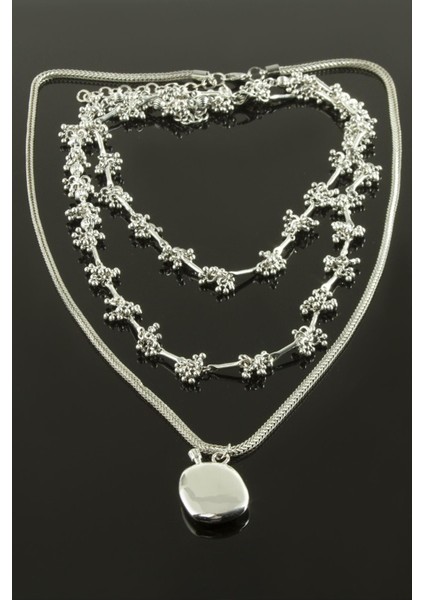 3 Adet Oval Lüks Yaka Kolye fiyatları