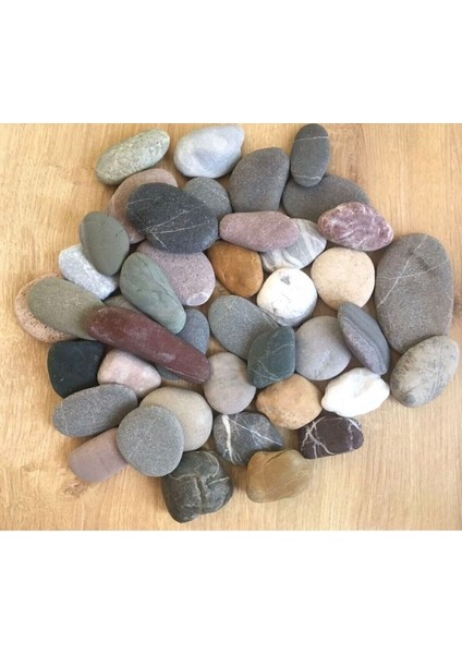 Çakıl Taşı 2kg Doğal Çakıl Taşı