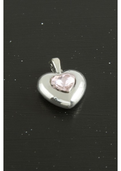 Kalp Zirkon Taşlı Tek Kulplu Aparat 1 Adet modelleri