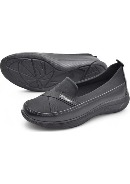 106 Streçli Taşlı Ortopedik Taban Günlük Kadın Ayakkabı Babet Casual Günlük Ayakkabı fırsatları