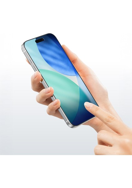 iPhone 17 Air Uyumlu Amazingthing Radix Parmak Izi Bırakmayan Temperli Cam Ekran Koruyucu Şeffaf fırsatları