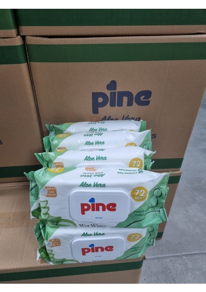 Aloe Vera Özlü 72 Yaprak 8'li Paket Islak Havlu indirimleri