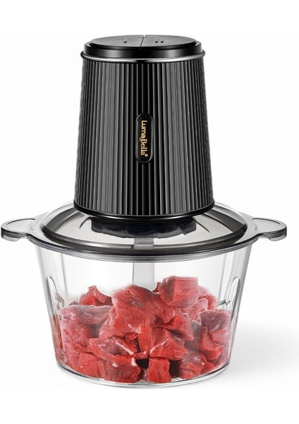 Hız Ayarlı Doğrayıcı, 400W, 2,0l, Siyah, Pratik ve Dayanıklı Mutfak Aleti