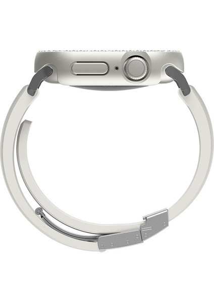 Watch 10 46MM Uyumlu Amazingthing Gleam Fit Fullguard Taşlı Sert Pc Kasa ve Ekran Koruyucu Starlight