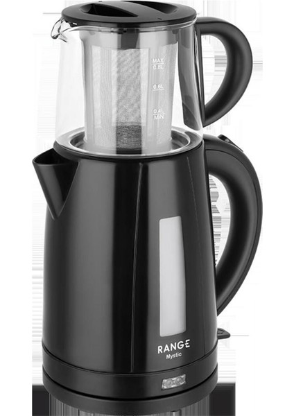 Şık ve Kullanışlı Siyah Çay Makinesi, Pratik ve Modern Tasarım ile Sunulur.