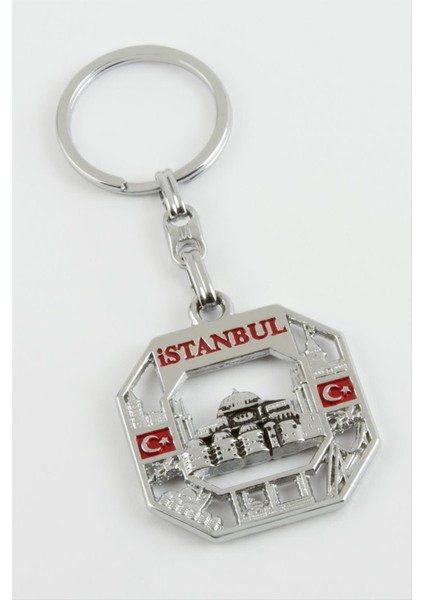 Istanbul Yazılı Metal Anahtarlık fiyatları