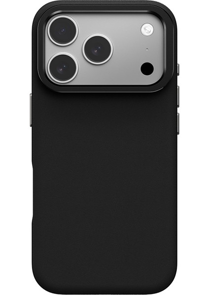 iPhone 17 Pro Max Kılıf M-Safe Şarj Özellikli Standlı Amazingthing Glamour Mag Serisi Pu Kapak Siyah modelleri