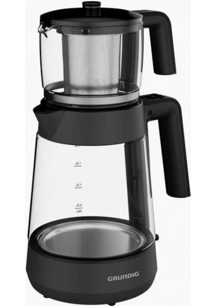 Siyah Renkli Pratik Çay Makinesi, Kolay Kullanım, Güçlü Performans