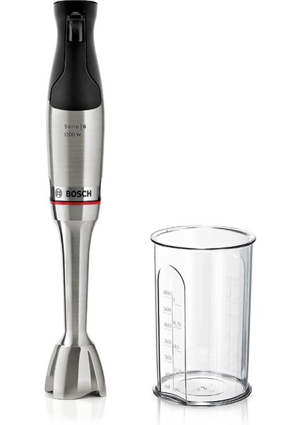 Güçlü 1200W Paslanmaz Çelik El Blenderi, Pratik ve Şık Gri Renk fiyatları