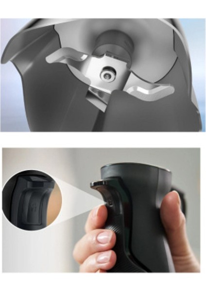 Güçlü 1200W Paslanmaz Çelik El Blenderi, Pratik ve Şık Gri Renk