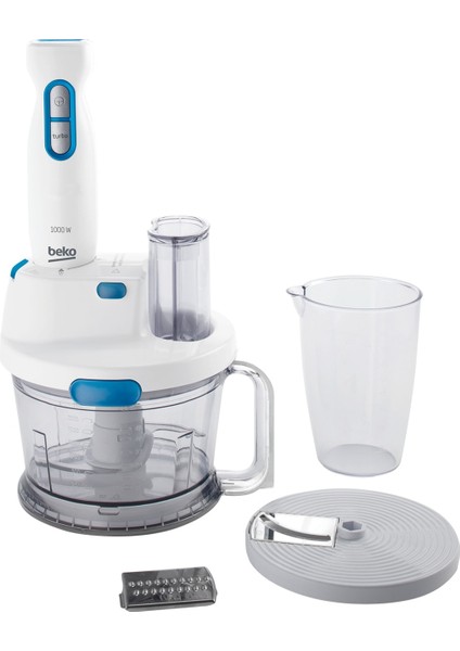 El Blender Rondo Seti, Beyaz, Yüksek Kalite, Pratik ve Şık Tasarım