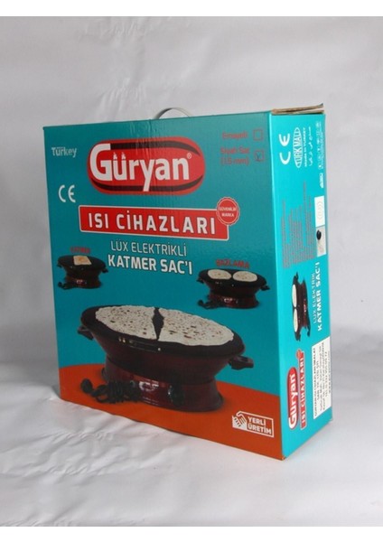 Elektrikli Ekmek, Gözleme, Katmer, Yufka Sacı 1.5 mm Yüzey, Pratik Kullanım fiyatları