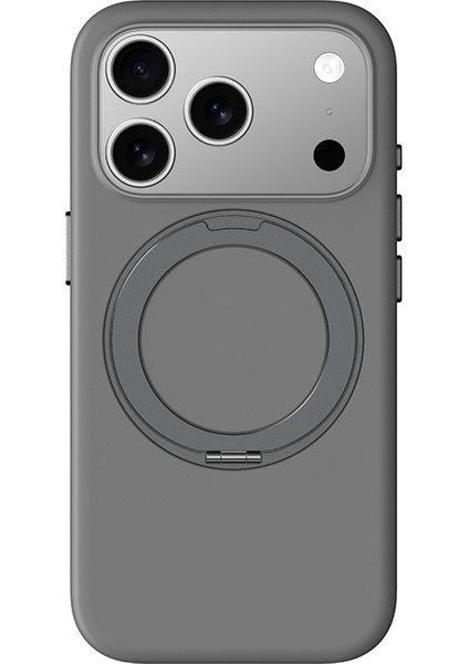iPhone 17 Pro Max Uyumlu Amazingthing Cloudie Magspin 360 Derece Standlı M-Safe Kılıf Gri fiyatları