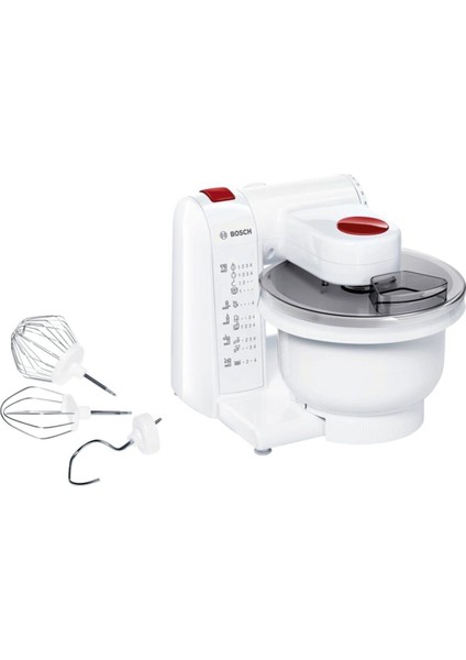 Pratik ve Şık Beyaz Mutfak Robotu, Kolay Kullanım ve Temizlik Imkanıyla.