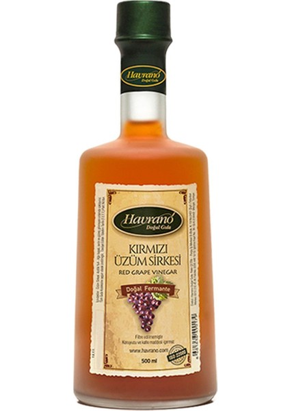 Doğal Fermente Kırmızı Üzüm Sirkesi 500 Ml fiyatları