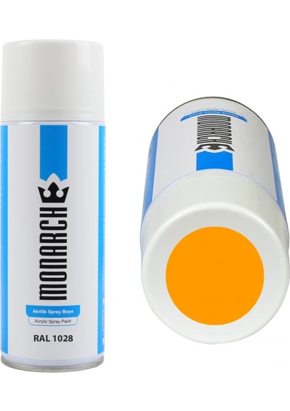 Ral 1028 Rengi Sprey Boya 400 ml