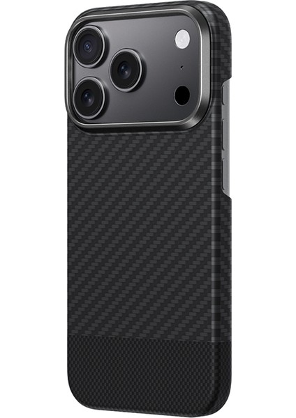 iPhone 17 Pro Max Kılıf M-Safe Uyumlu 1500D Aramid Fiber Amazingthing Titan Max Seri Kapak Siyah-Gri indirimleri
