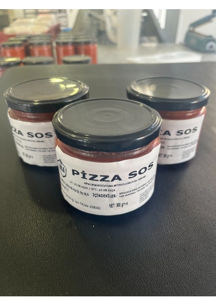 Katkısız Doğal Pizza Sosu 300 gr × 6