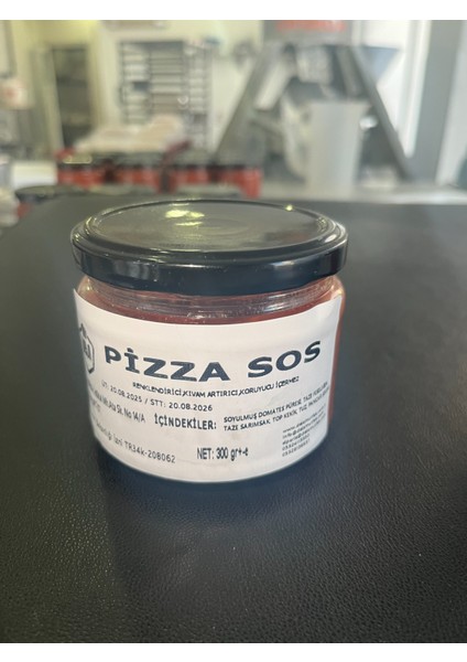 Katkısız Doğal Pizza Sosu 300 gr × 6 fiyatları