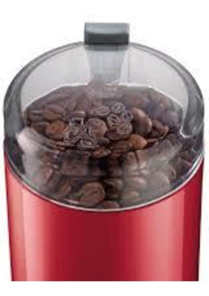 Kırmızı TSM6A014R Kahve Değirmeni, Zarif ve Kullanışlı Tasarım