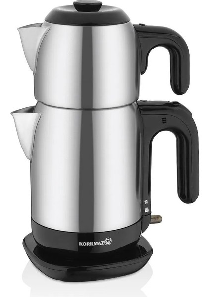 Siyah Elektrikli Çaydanlık 1.6 Lt, Şık ve Kullanışlı, Aksesuar ve Hızlı Isıtıcı Özellikli