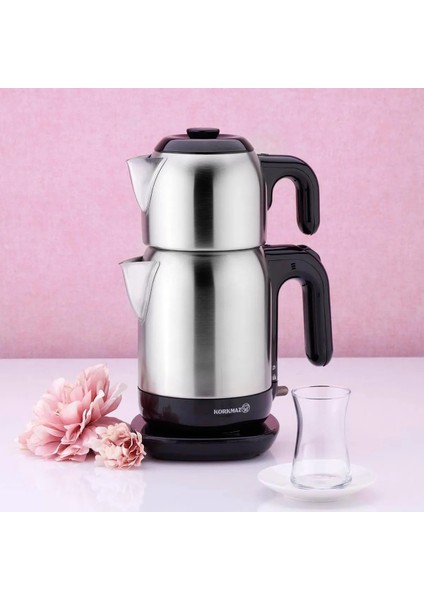 Siyah Elektrikli Çaydanlık 1.6 Lt, Şık ve Kullanışlı, Aksesuar ve Hızlı Isıtıcı Özellikli fiyatları