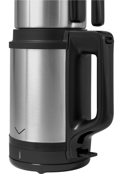 Çelik Çay Makinesi 4510 x 1800 W Gri, Hızlı ve Pratik Çay Keyfi indirimleri