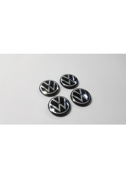1 x Vw Taos 2021-2025 Orijinal Tip Çelik Jant Göbeği 65MM