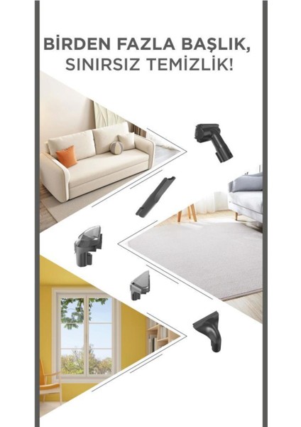 800W Halı ve Koltuk Yıkama Temizleme Makinesi, Siyah, Hafif ve Güçlü Performans modelleri