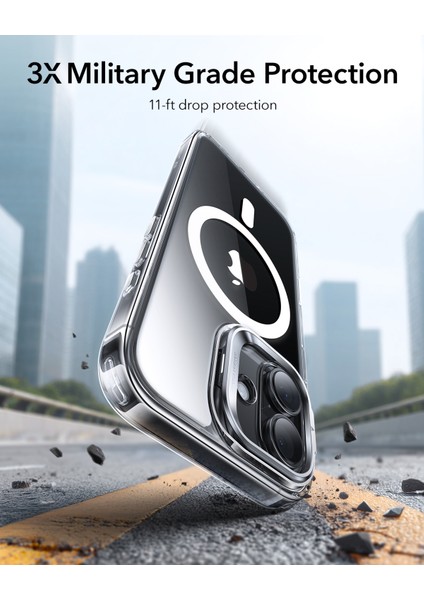 Apple iPhone 17 Classic Hybrid Magsafe Standlı Kılıf - Kamera Kontrol Buton indirimleri
