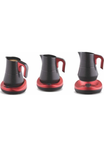 600W 0.5l Türk Kahve Makinesi, Şık Bordo Tasarım, Keyifli Kahve Deneyimi fiyatları