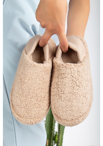 Kadın Panduf Ev Botu Ev Ayakkabısı Kalın Hafif Taban