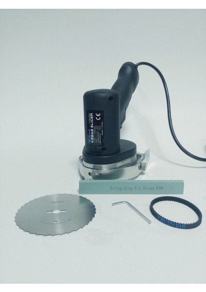 Beyaz Elektrikli Döner Kesim Makinesi, Yedek Bıçaklı, Sağlam ve Kullanışlı fiyatları