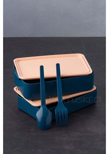 Bento 2 Katlı Yemek Kabı Lacivert 900 ml 7172471 modelleri