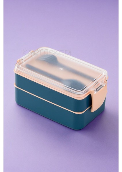 Bento 2 Katlı Yemek Kabı Lacivert 900 ml 7172471 fırsatları