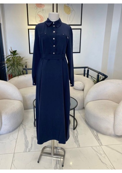 Kupra Kemerli Elbise 2008